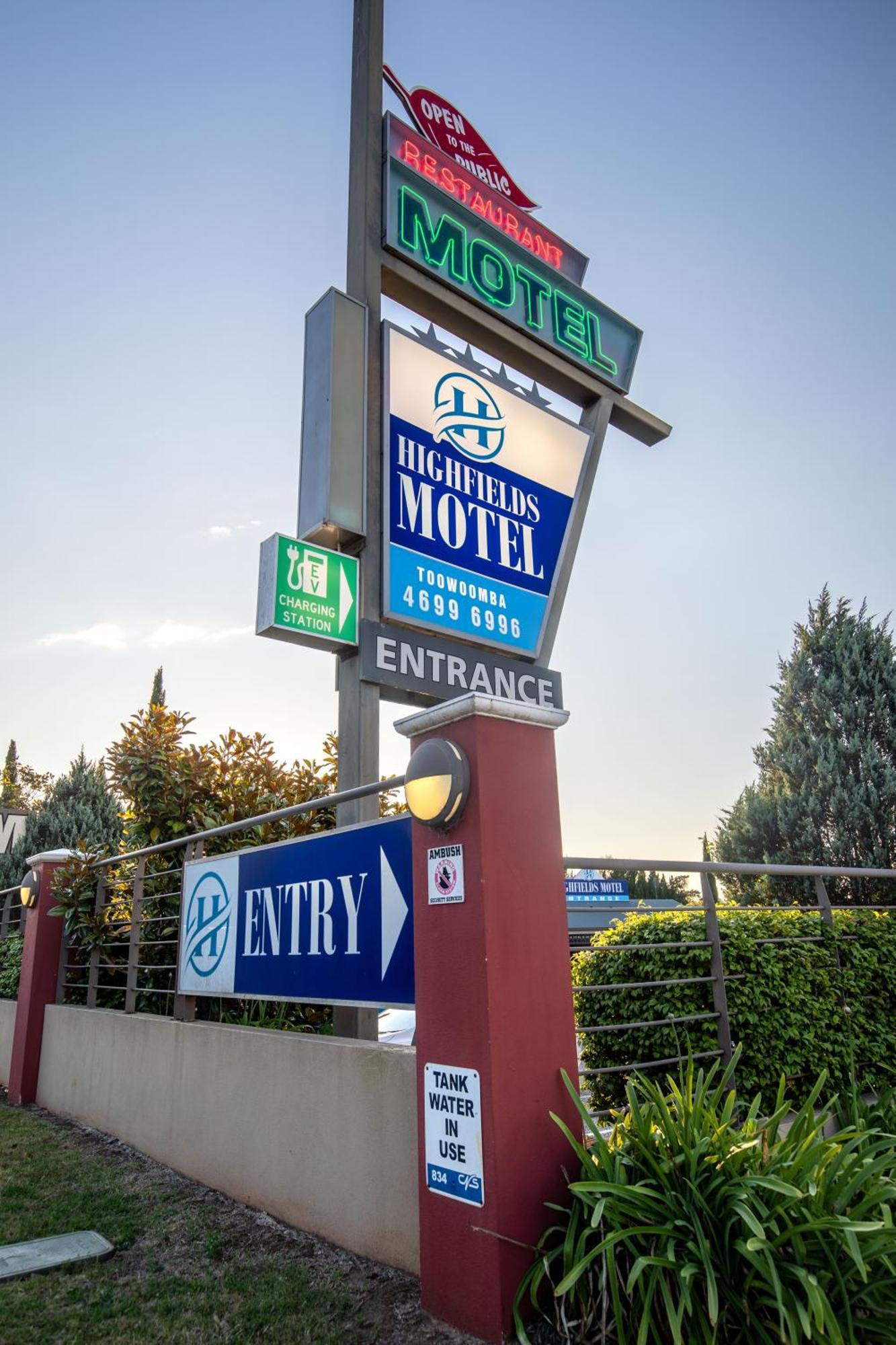 Highfields Motel Toowoomba Exteriér fotografie